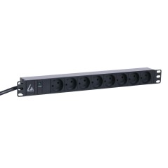 Lanview 19'' rack mount power strip,